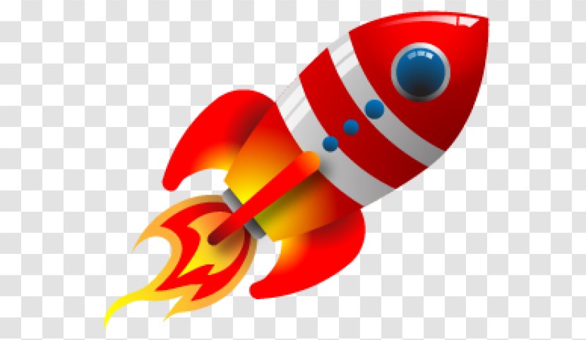 Cartoon Rocket - Space Transparent PNG