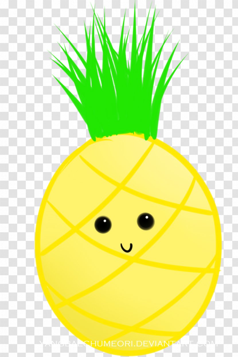 Pineapple Animation Cuteness Drawing - Food Transparent PNG