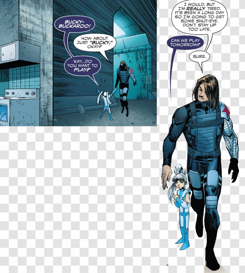 Bucky Barnes Captain America Superhero Russian Wolverine - Fiction Transparent PNG