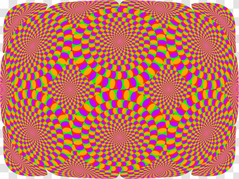 Desktop Wallpaper Optical Illusion Eye Optics Brain - Textile - Symmetry Pattern Transparent PNG