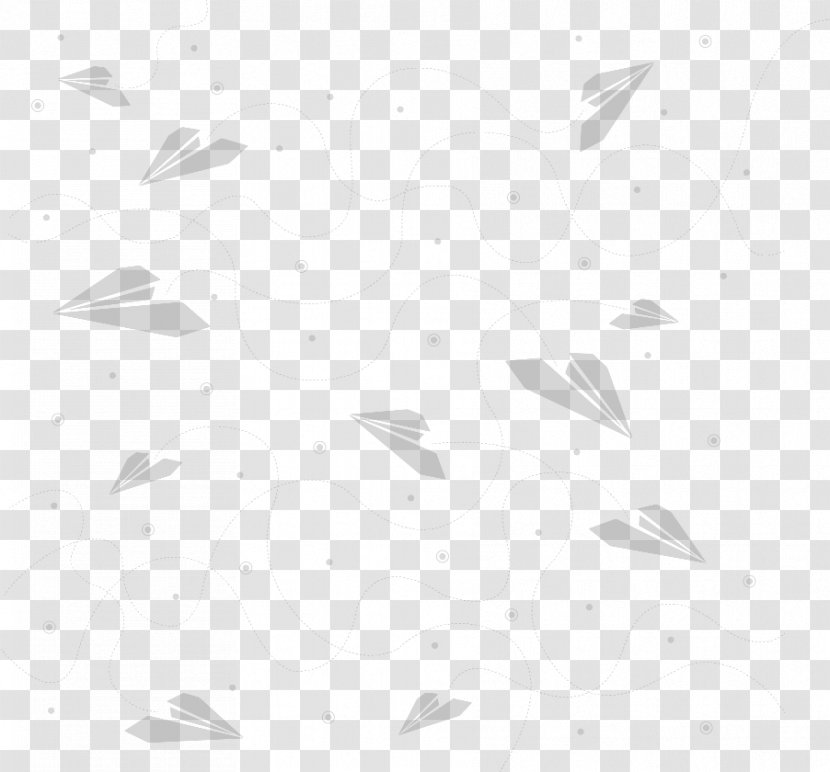Airplane Paper Plane Spoonflower Transparent PNG