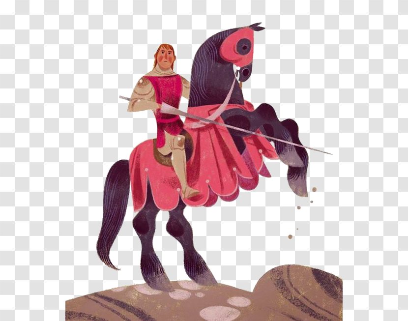 ACHIMPA Cartoon Illustration - Painting - Knight Transparent PNG