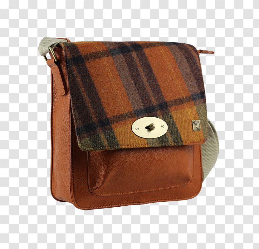 Messenger Bags Tartan - Brown - Bag Transparent PNG