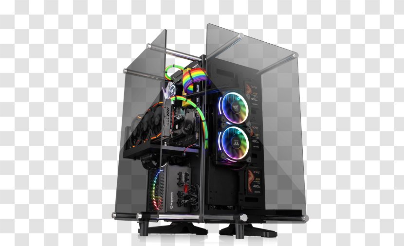 Computer Cases & Housings System Cooling Parts Power Supply Unit Thermaltake ATX - Transparency And Translucency - P90 Transparent PNG