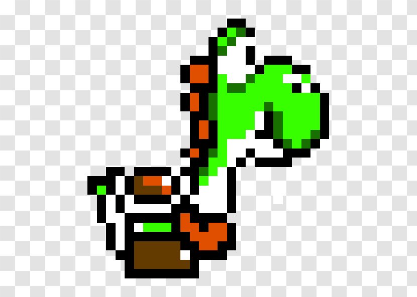 Mario & Yoshi Super World 2: Yoshi's Island Nintendo Entertainment System Wii - Symbol - Pixel Transparent PNG