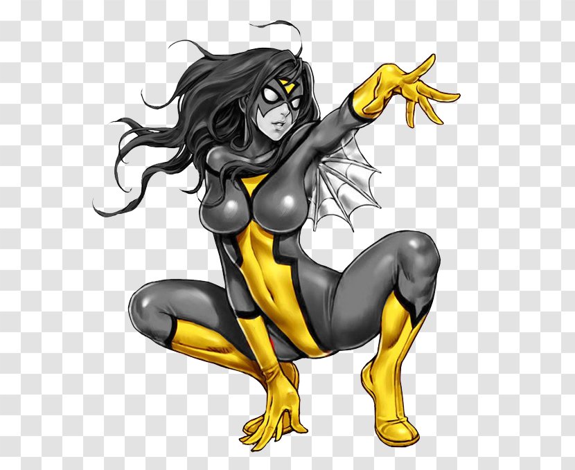 Miles Morales Spider-Woman Gwen Stacy Comics Female - Supernatural Creature - Spider Woman Transparent PNG
