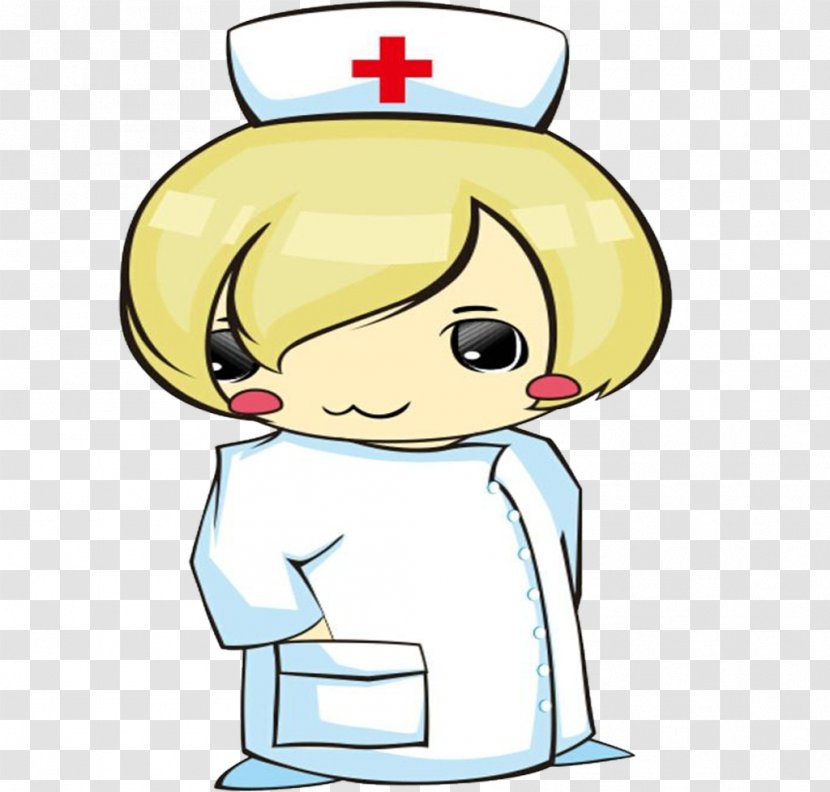 Nurse Uniform Physician Cartoon - Nose - Female Doctor Transparent PNG