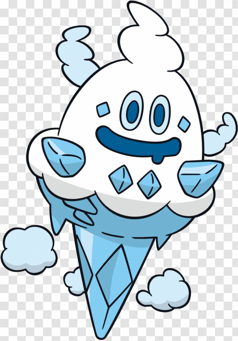 Vanillish Vanillite Vanilluxe Eevee Ice - Blue Transparent PNG