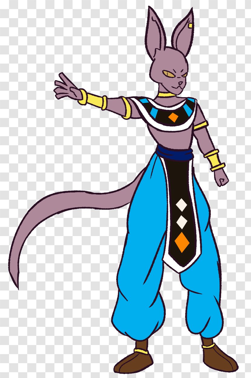 Costume Design Cartoon Clip Art - Artwork - Beerus Transparent PNG