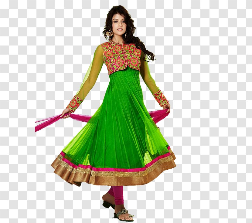 Frock Party Dress Shalwar Kameez Churidar - Clothing - Wardrobe Transparent PNG