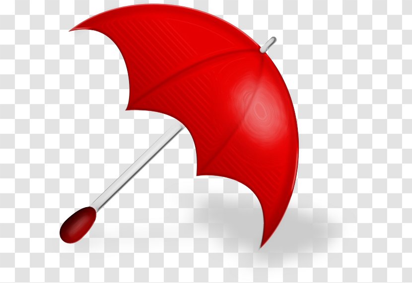 Transparency Umbrella Drawing - Carmine Red Transparent PNG