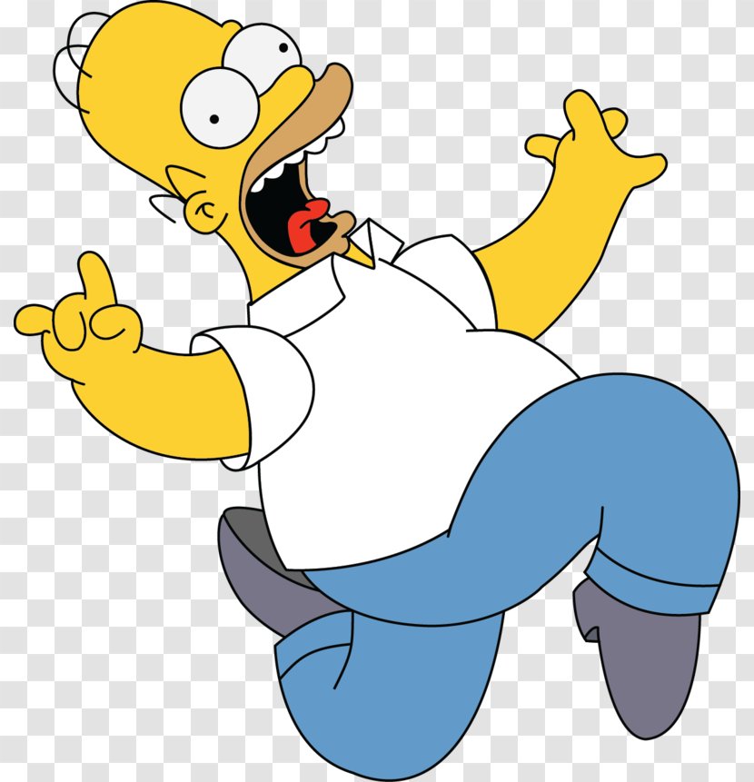 Homer Simpson Bart Clip Art - Simpsons - Homero Transparent PNG