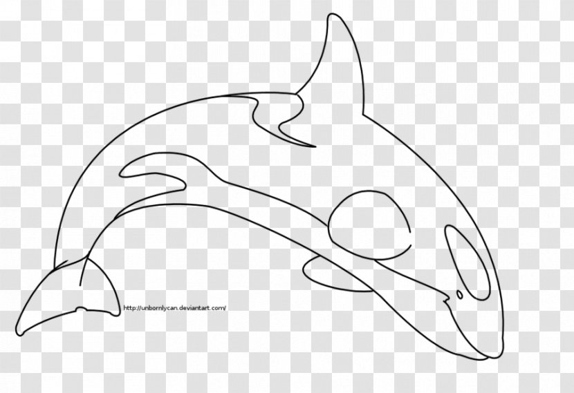 Dolphin Line Art Drawing Killer Whale Clip - Coloring Book - Whales And Kids Transparent PNG