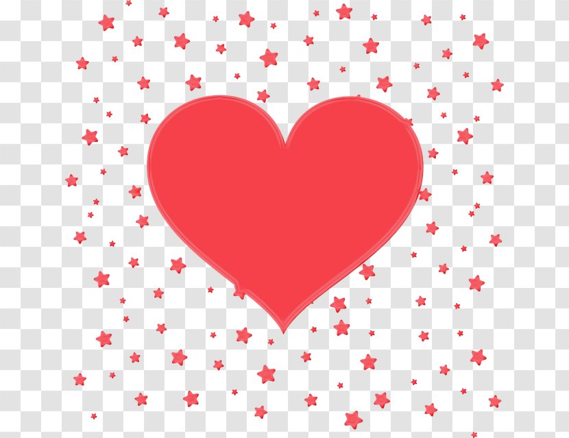 Valentines Day Heart - Pink Red Transparent PNG
