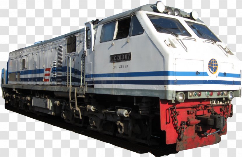 Train Rail Transport GE U20C Locomotive - Steam Transparent PNG