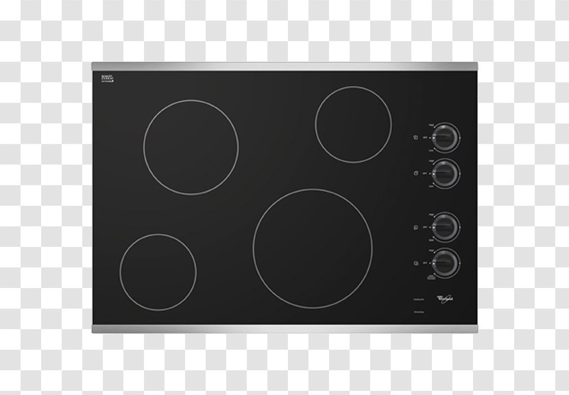 Glass-ceramic Cooking Ranges Electricity - Cooktop - Glass Transparent PNG