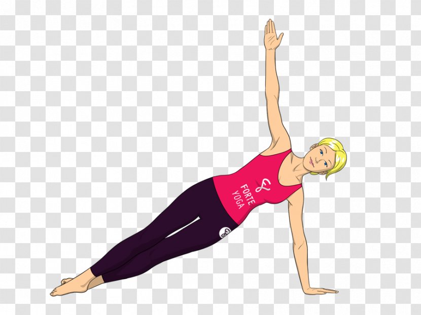 Yoga Arm Physical Exercise Plank Asento - Watercolor Transparent PNG