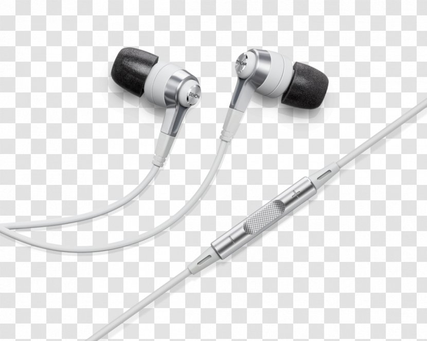 Microphone Headphones In-ear Monitor Denon AH-C621R DENON Consumer Marketing Co., Ltd. - Cable Transparent PNG