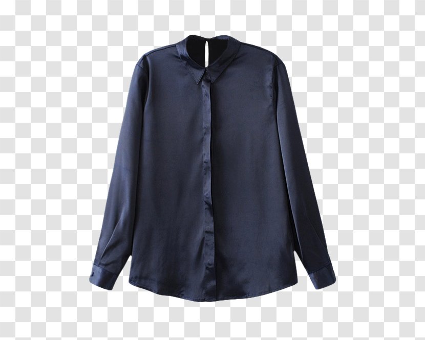 Blouse T-shirt Clothing Satin - Cuff Transparent PNG