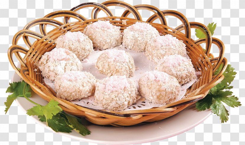 Chinese Cuisine Osmanthus Cake Rice Mochi - Food - Wheat Transparent PNG