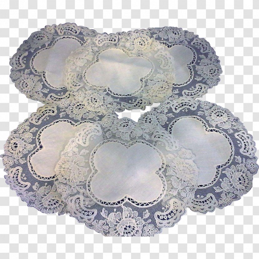 Lace - Doily - Dishware Transparent PNG