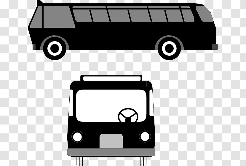 School Bus Double-decker Clip Art - Cartoon Transparent PNG