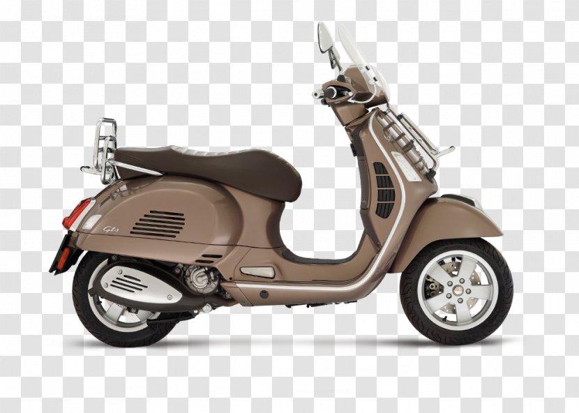 Piaggio Vespa GTS 300 Super Scooter Motorcycle - Traction Control System Transparent PNG