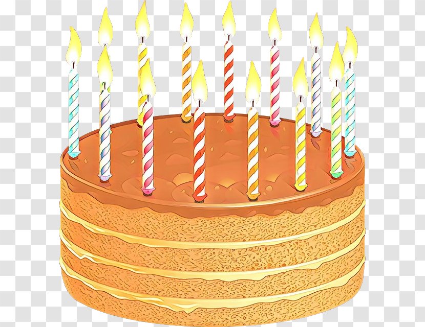 Birthday Candle - Yellow - Torte Cake Transparent PNG