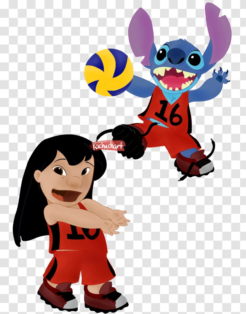 Lilo & Stitch Pelekai Volleyball Art - Mascot Transparent PNG