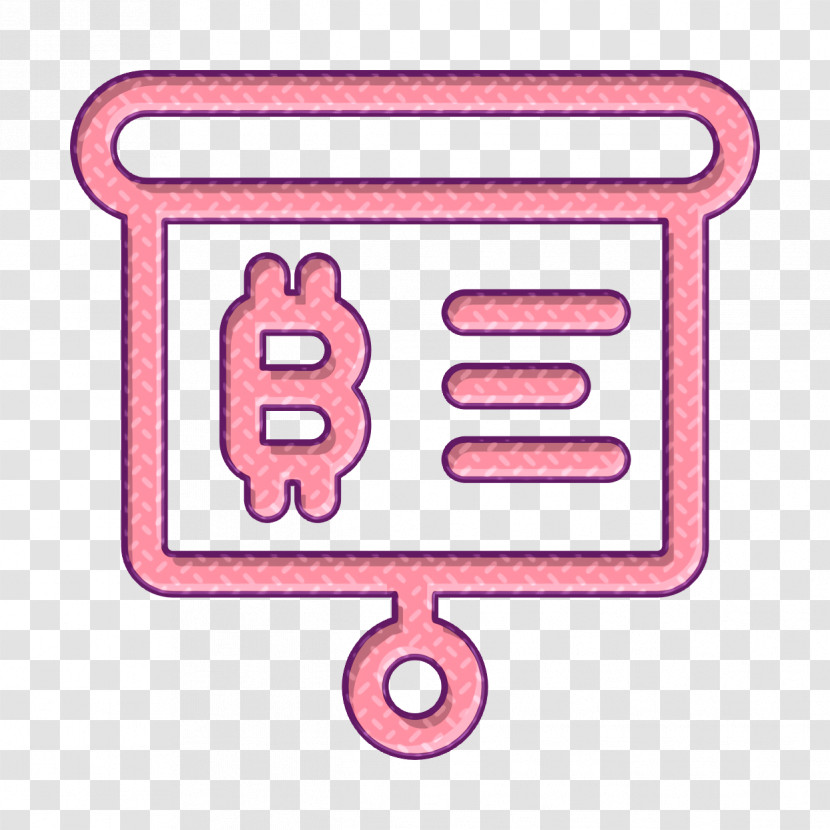 Bitcoin Icon Business And Finance Icon Presentation Icon Transparent PNG