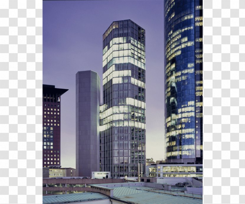 Garden Tower Main Skyscraper Neue Mainzer Straße - Skyline Transparent PNG