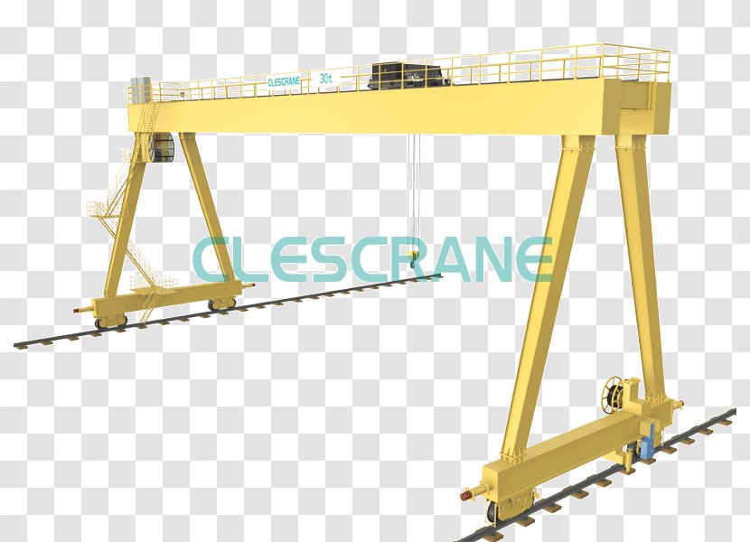 Rubber Tyred Gantry Crane Machine Hoist - Rope Transparent PNG