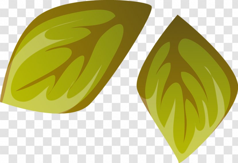 Yellow Fruit - Free Vector Leaves Pull Material Transparent PNG