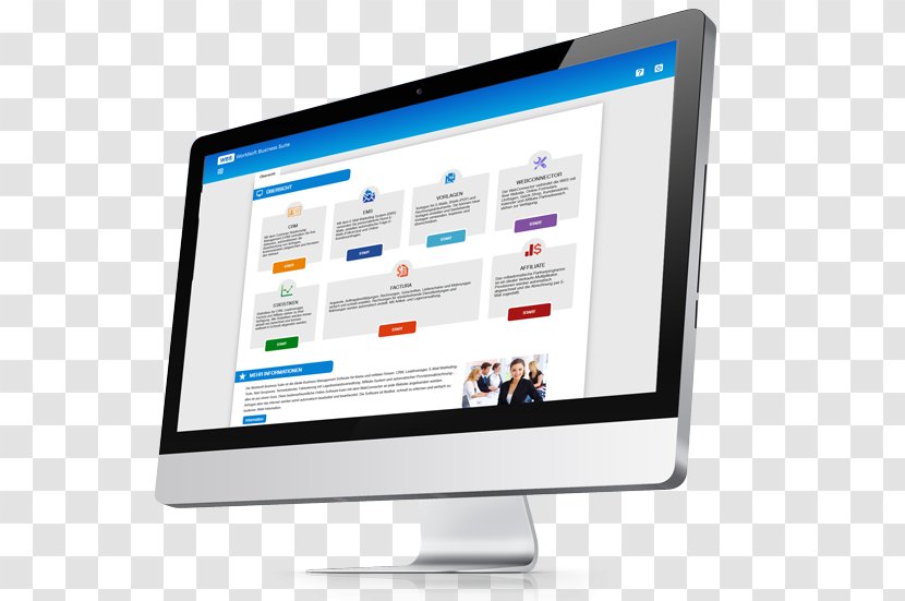 Computer Monitors Business Service Information - Sales Transparent PNG