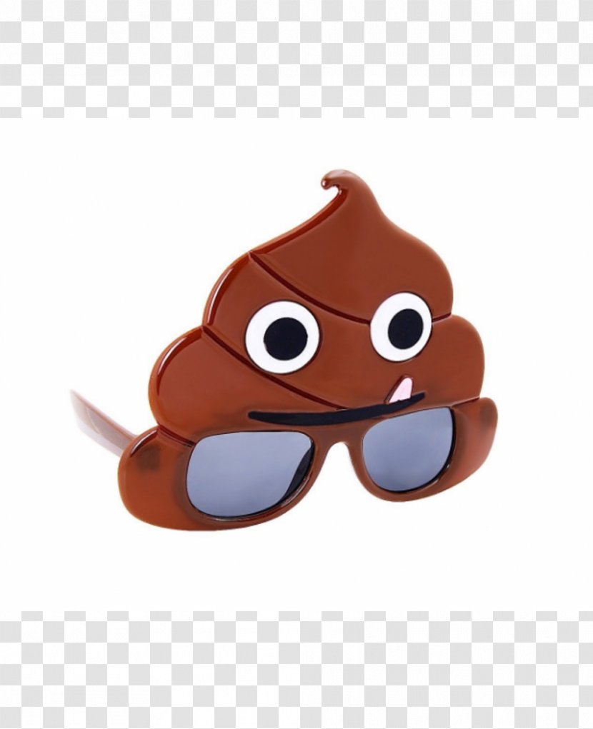Sunglasses Pile Of Poo Emoji Amazon.com Party Costume - Clothing Accessories Transparent PNG