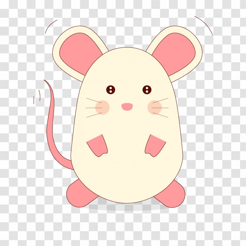 Mouse Cartoon - Rodent - Cute Vector Transparent PNG