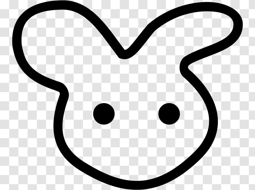 Rabbit Hare Symbol Clip Art - White Transparent PNG