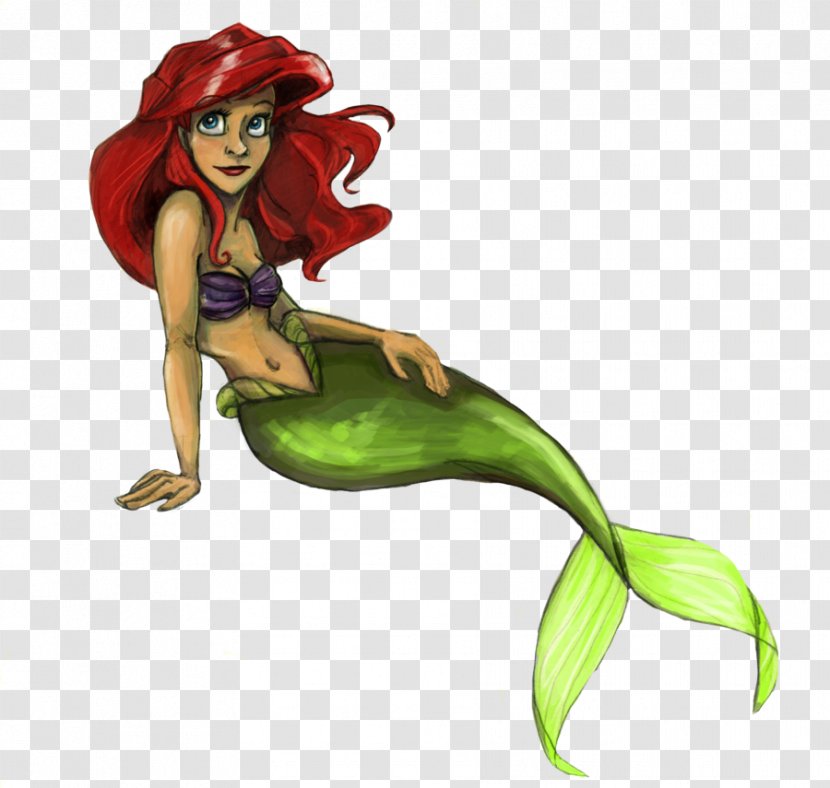 Ariel A Mermaid Art Drawing - Cartoon Transparent PNG