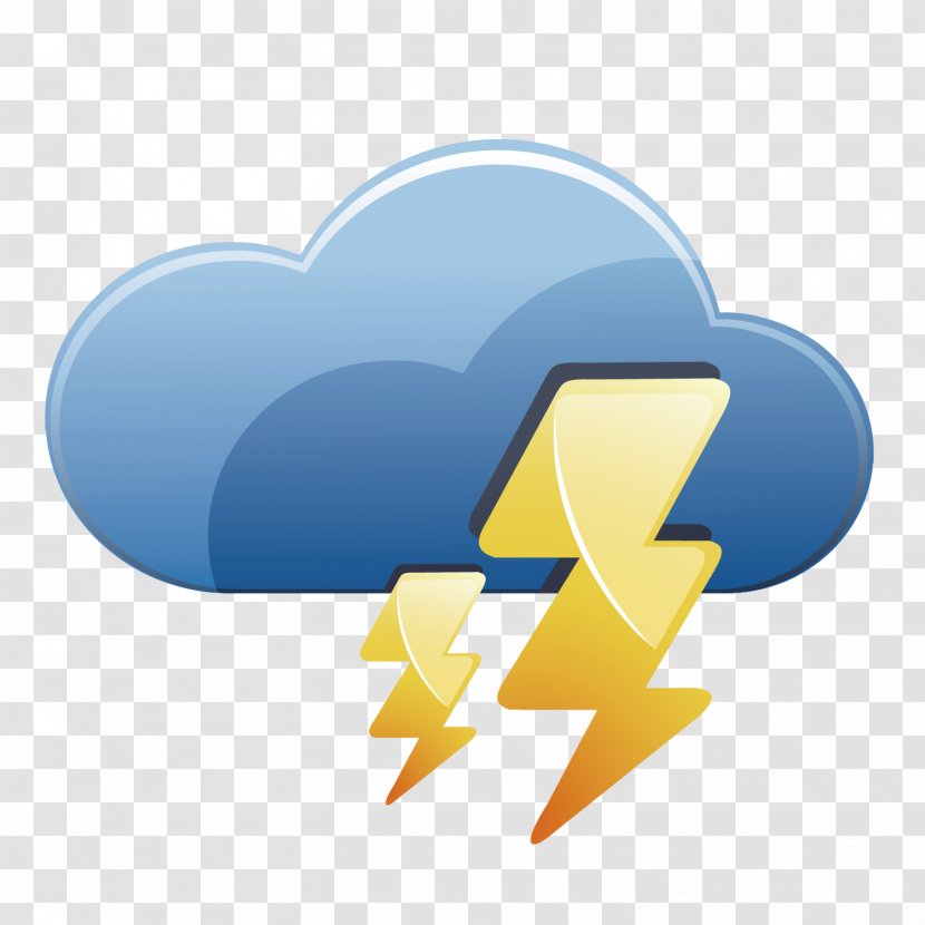 Clip Art Lightning Weather Image Logo - Thunderstorm - Ii Transparent PNG
