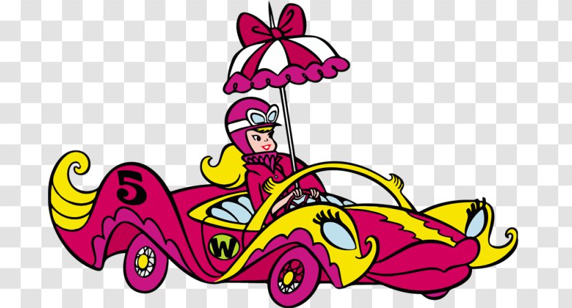 Wacky Races: Crash And Dash Penelope Pitstop Dick Dastardly Muttley Mad Motors - Races Transparent PNG