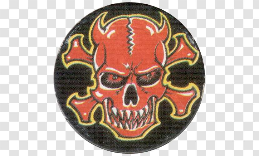 Skull Badge Transparent PNG