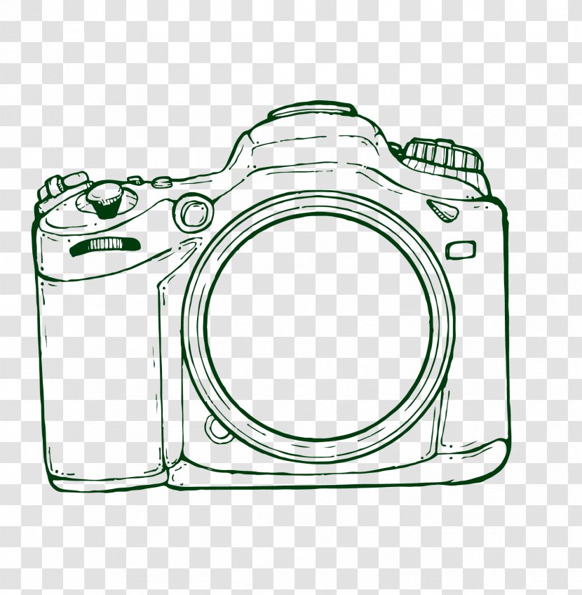 Drawing Camera - Photography - Hand-drawn Vector Transparent PNG
