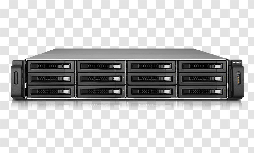 Network Storage Systems Serial Attached SCSI QNAP TVS-EC1280U-SAS-RP ATA TVS-1271U-RP - Hard Drives - Viostor Video Recorder Vs8148urp Pro Transparent PNG
