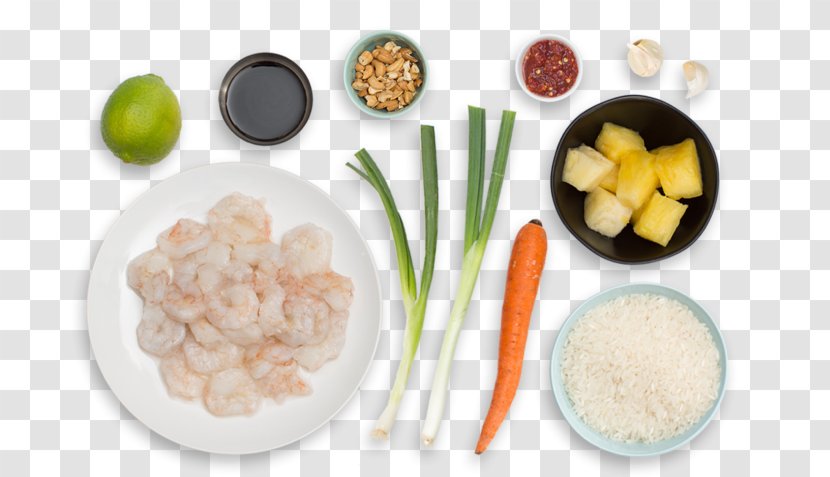 Vegetarian Cuisine Asian Breakfast Lunch Recipe - Vegetable - Pineapple Fried Rice Transparent PNG
