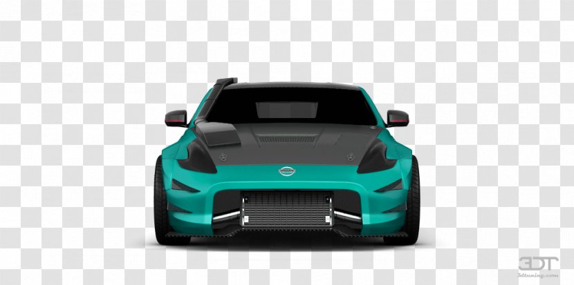 Bumper Mid-size Car Sports City - Blue Transparent PNG