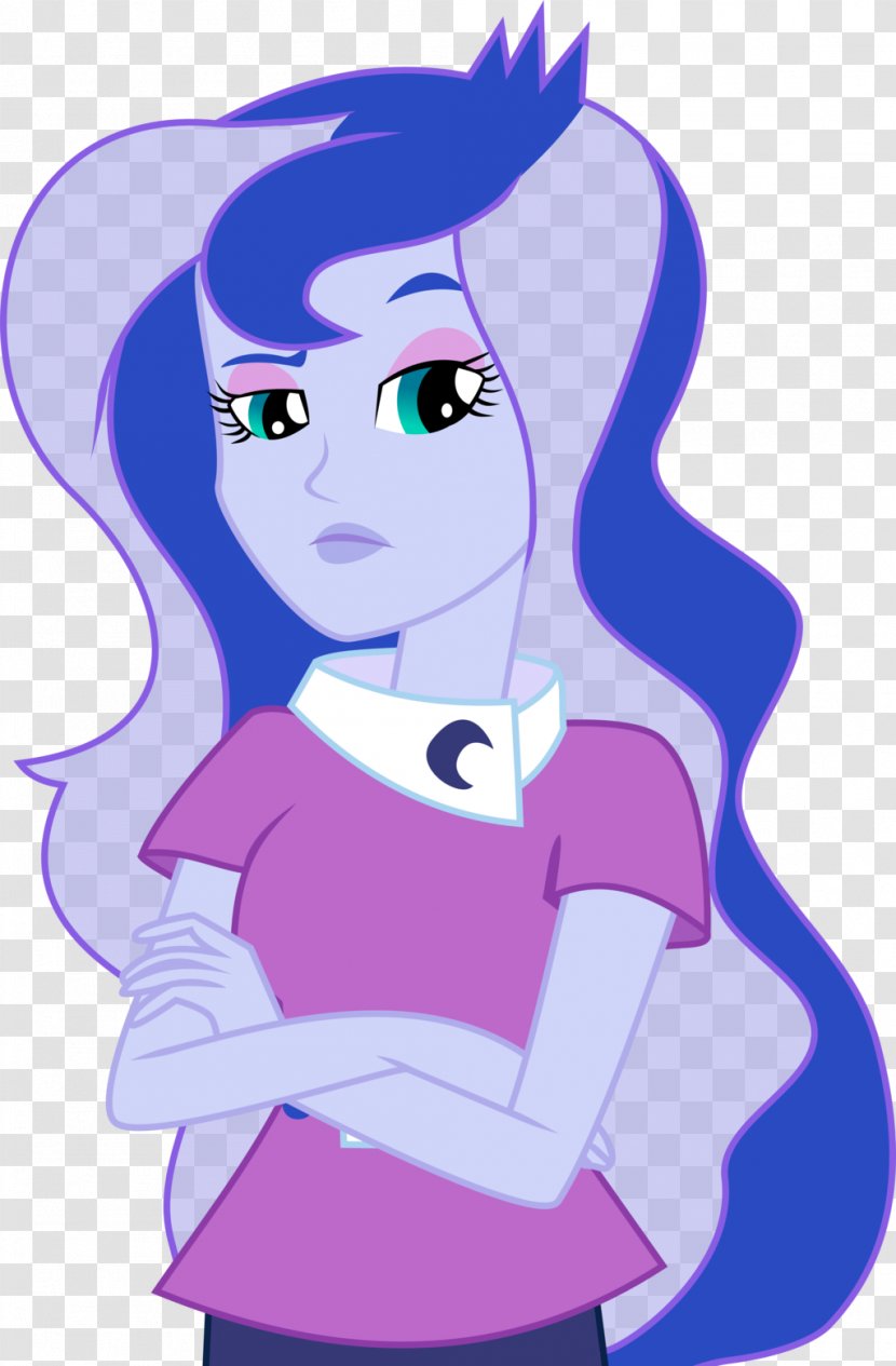 Princess Luna Celestia Twilight Sparkle Pony Equestria - Cartoon - Girls Rainbow Rocks Trixie Vector Transparent PNG