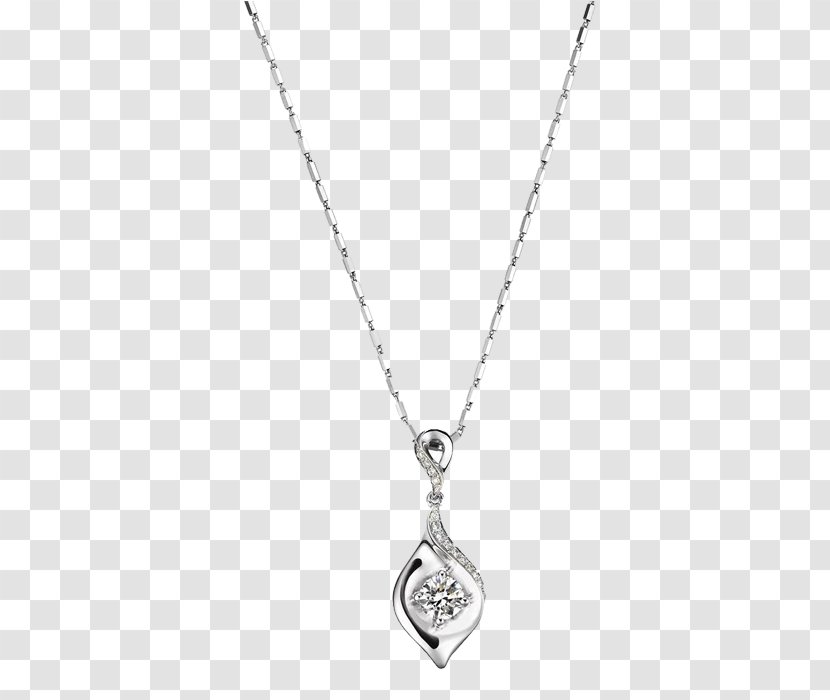 Locket Necklace Silver Chain Jewellery Transparent PNG