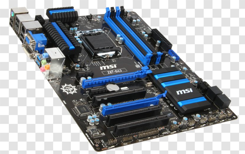 Intel LGA 1150 Land Grid Array ATX Motherboard - Electronic Engineering - Socket Transparent PNG