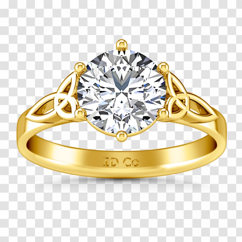 Diamond Engagement Ring Solitaire Wedding - Fashion Accessory Transparent PNG