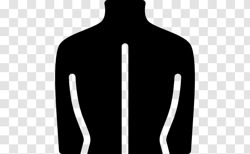 Shoulder Human Back - White - Hip Transparent PNG